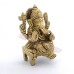 Divine Brass Ganesh Ji Singhasan Murti for Home Temple Divine Brass Ganesh Ji Singhasan Murti for Home Temple