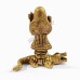 Khodiyar Mata Brass Idol - Size: 3 x 3.5 x 1.3 Inches