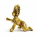 Nandlal Ladoo Gopal Brass Murti for Home Temple - Size 2x3.5x3.75 inch