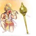 Premium Brass Hanuman Gada – 40 Inch Traditional Mace