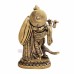 Radha Krishna Brass Idol for Temple & Home Decoration - Size: 6 inch x 4.25 inch x 1.6 inch