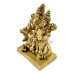 Shiv Pariwar Brass Murti (Shankar, Parawati, Ganesh) (Size: 4x3x1.75 inches)