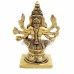 Veera Lakshmi Mata Brass Statue one of Ashta Lakshmi (Size- 5.5x3.8x2.25 inch)