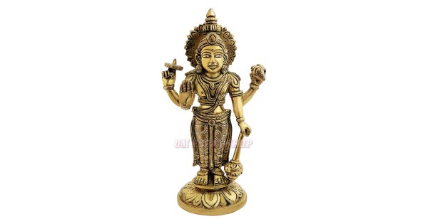Brass Superfine Lord Vishnu statue 20