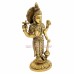 God Vishnu Bhagwan Brass Idol in Standing Pose