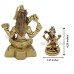 Chaturbhuj Roop of Lord Shiva Brass Murti