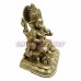 Fruit Ganesha Idol in Brass - 9.5 inches