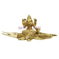 Ganga Mata Statue in Brass
