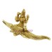 Ganga Mata Statue in Brass