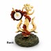 Mahadevs Sacred Om Trishul with Damru & Rudraksha Showpiece