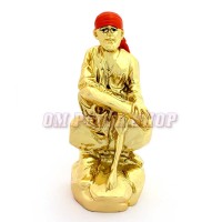 Shirdi Sai Baba Gold Plated Statue