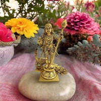 Kartikeya Subramanya (Murugan) Swami Brass Idol