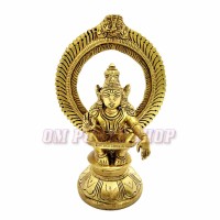 Lord Ayyappa Idol in Brass
