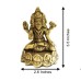 Lord Brahma Idol in Brass