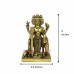 Lord Dattatreya Idol in Brass - 4 inches