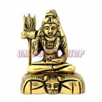 Lord Shiva Statue in Pure Brass
