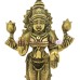 Maa Lakshmi Devi Brass Statue in Standing Pose