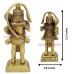 Mahabali Hanuman Brass Murti - 5.5 inch