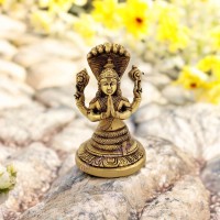 Maharishi Patanjali Brass Murti - Size: 1.5 x 3 x 4.5 inches