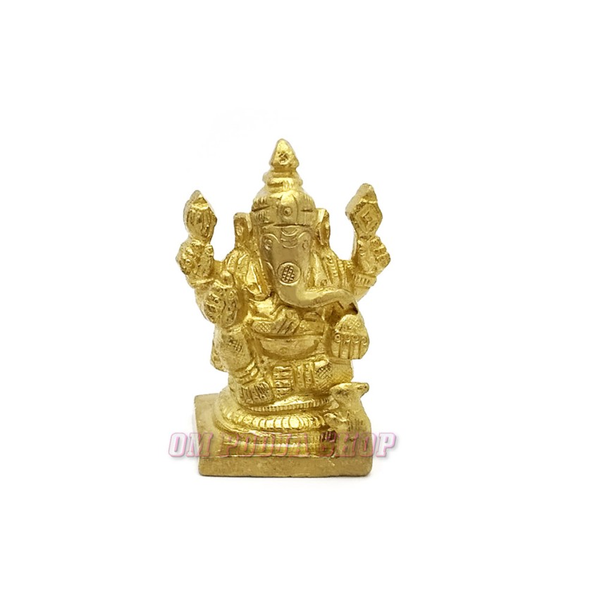 Panchdhatu Ganesh Idol - 2.25 inch