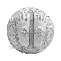 Siddha Parad Lakshmi Charan Paduka - Size 0.75 x 1.5 inches