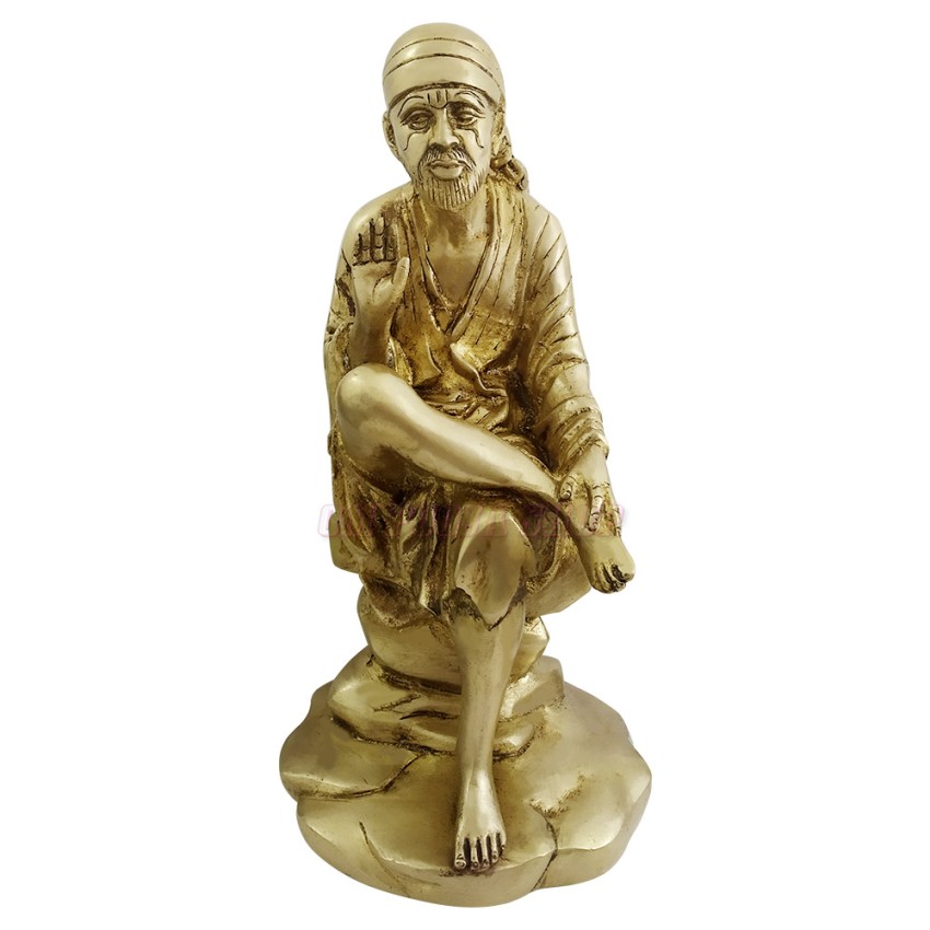 Lord Sai Baba Statue in Brass