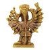 Saptashrungi Devi Mata Idol in Brass - 4.7 inch