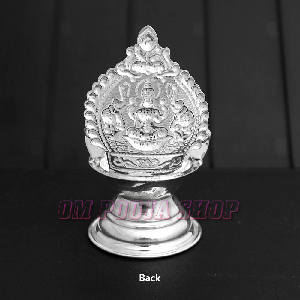 Gajalakshmi Diya in Pure Silver | Buy online @ low cost