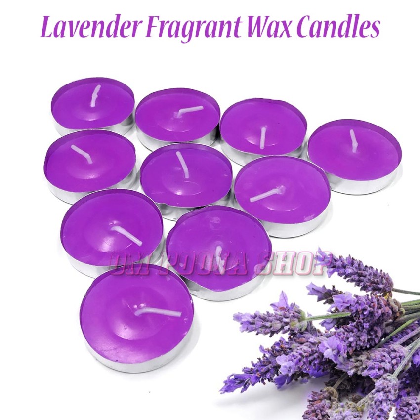 Lavender & Rose Fragrant Wax Candles