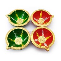 Eco Friendly Clay Diya Set of 4