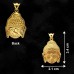 Buddha Face Pendant in 18Kt Pure Gold - 3.23 grams