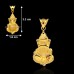 Ganpati Pendant in 18KT Pure Gold - 2.01 grams