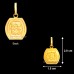 Glowing Om Fancy Pendant in 18Kt Pure Gold - 0.88 grams
