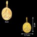 Ram Bhakt Hanuman ji Pendant in 18Kt Pure Gold - 1.32 grams
