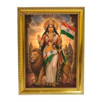 Bharat Mata Photo with Frame
