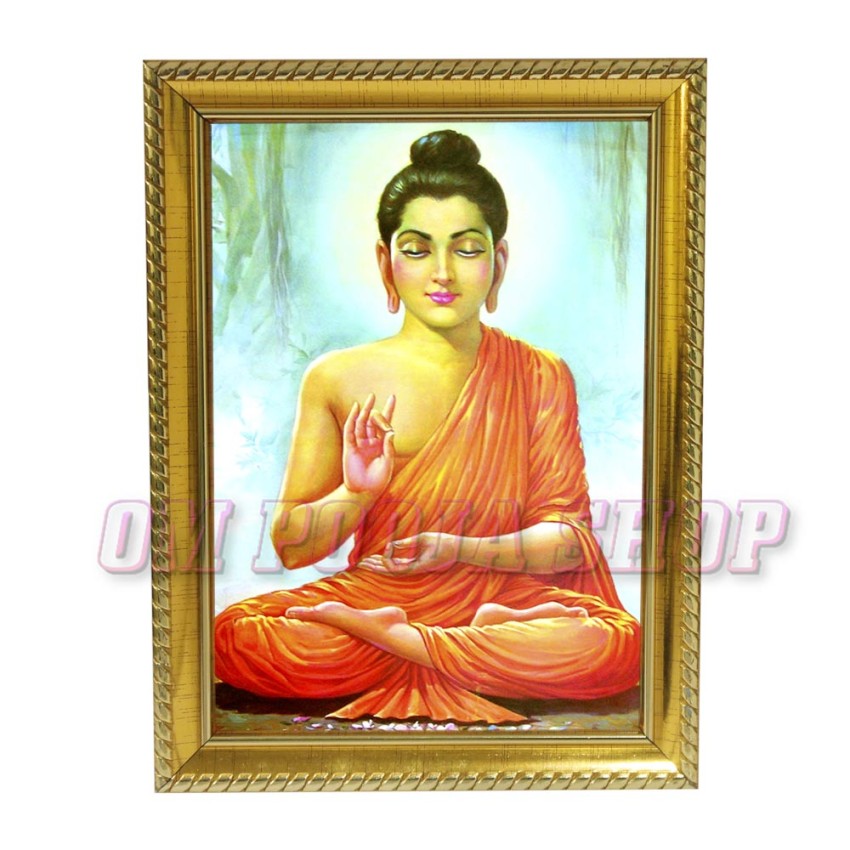 Lord Buddha in Photo Frame