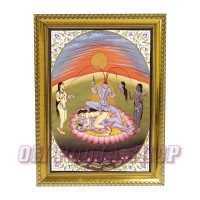 Chinnamasta Devi Photo in Wooden Frame