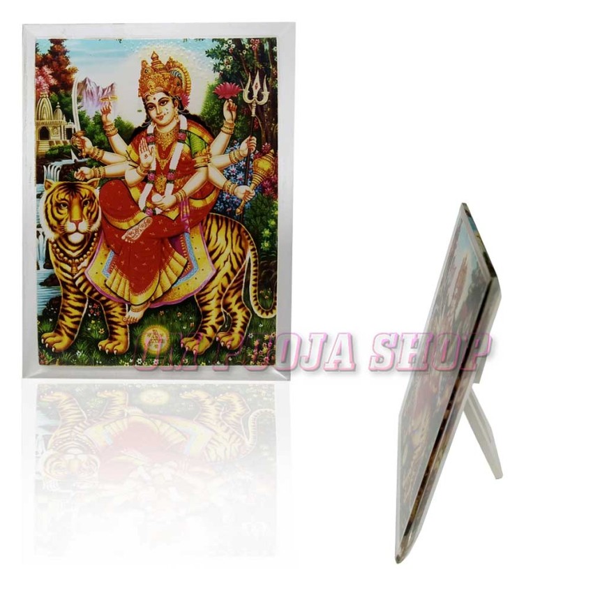 Durga Mata in Acrylic Frame