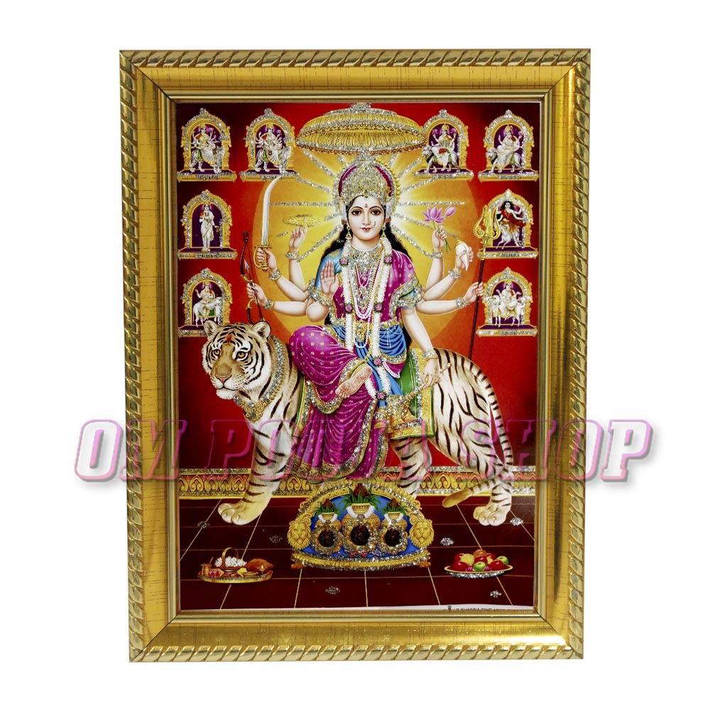 Durga Mata in Photo Frame buy online from India at best price