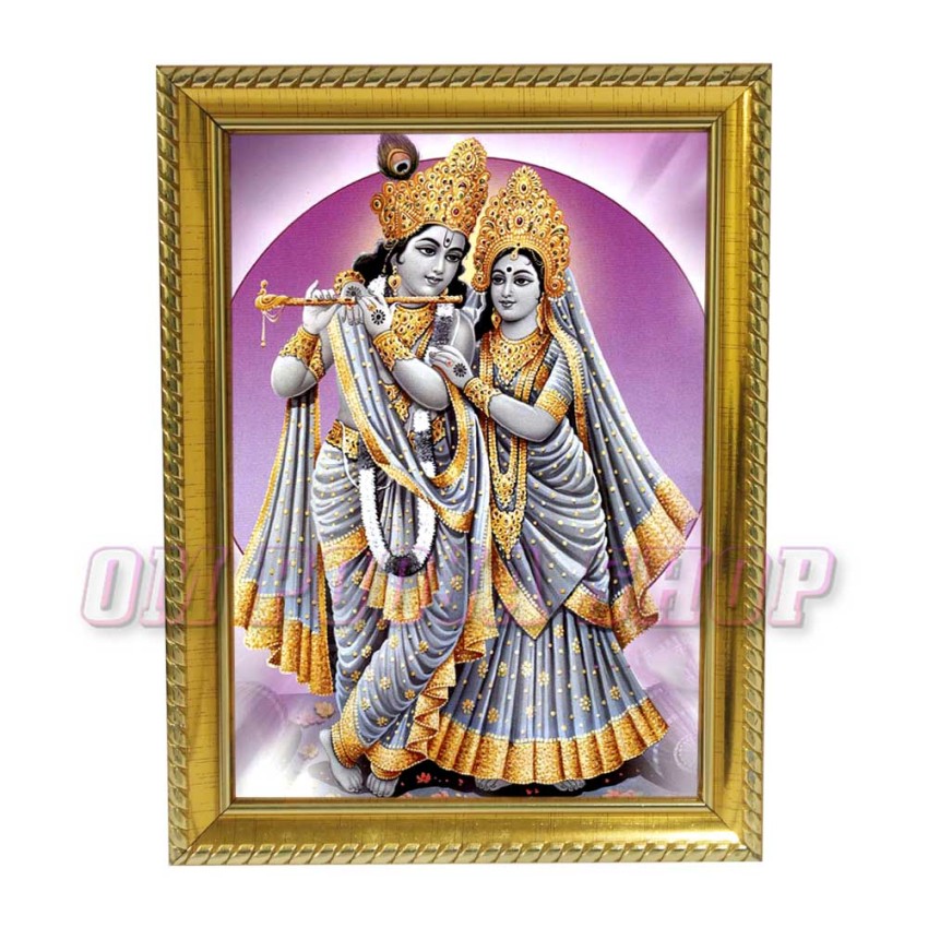 Goddess Radha Sri Krishna Photo Frame