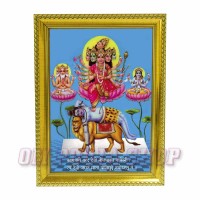 Kamakhya Mata Photo in Wooden Frame