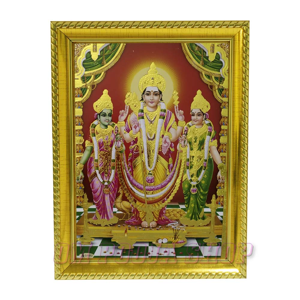 Lord Murugan Photo Frame - Kartikeya Picture buy online