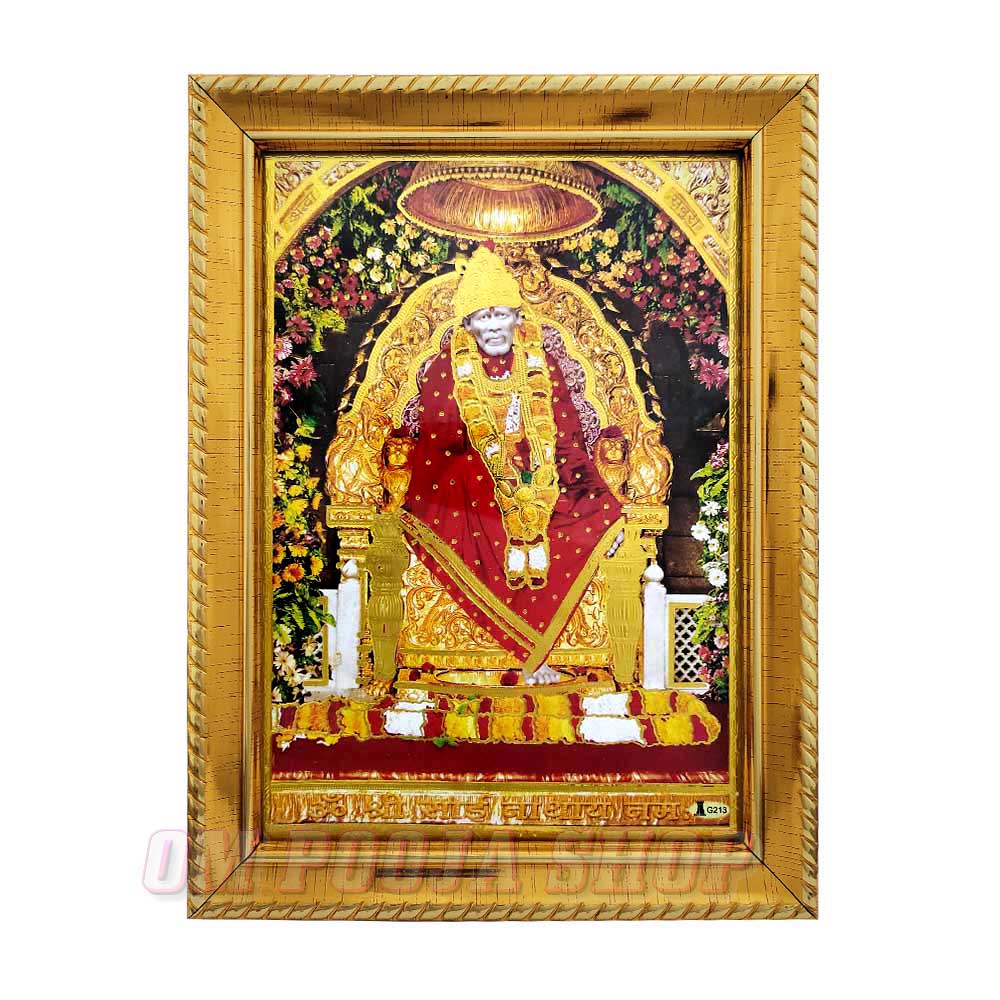 Saibaba in Photo Frame buy online from India at best price