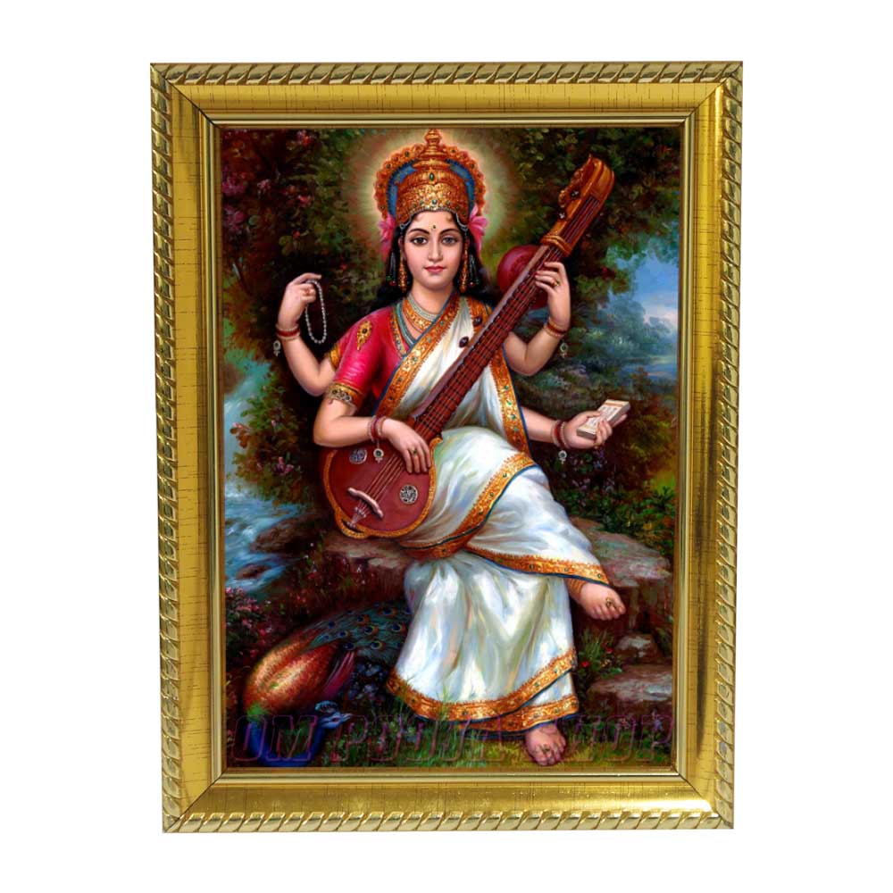 Buy Goddess Saraswati Photo Frame online