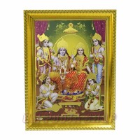 Shree Ram Darbar in Photo Frame