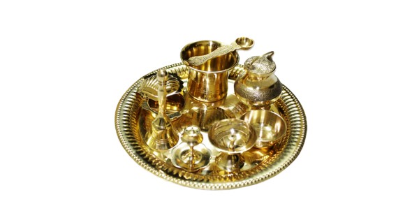 Hindu Prayer Vessels, Puja Bartan, Brass Bell Online