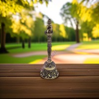 Hanuman Brass Ghanti Bell - 5.3 inches
