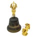 Tibetan Bell & Dorje Large - Size: 3.5 x 6.6 inches