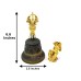 Tibetan Bell & Dorje Large - Size: 3.5 x 6.6 inches
