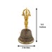 Tibetan Meditation Payer Bell - Size: 3 x 5.5 inches